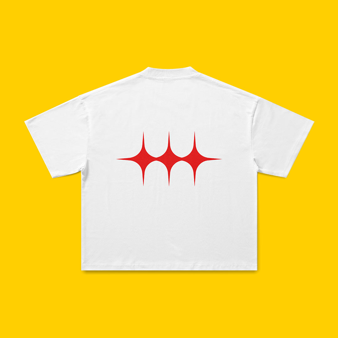 MAD STATIC TEE WHT