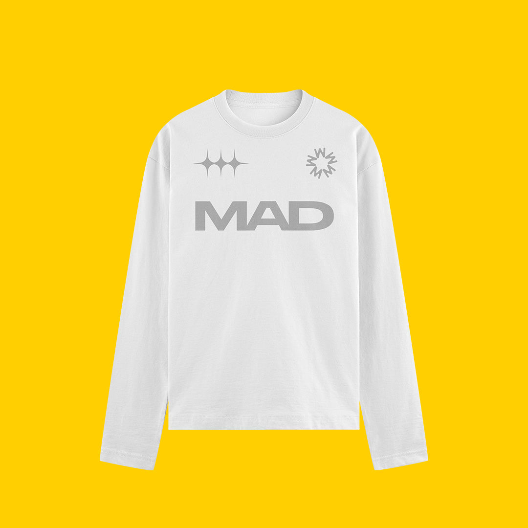 REFLECTIVE GHOST LS WHT