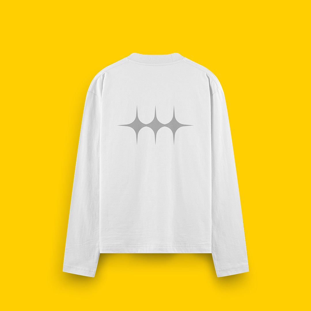 REFLECTIVE GHOST LS WHT