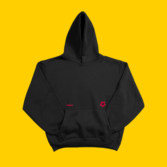 24/7 Boxy Hoodie Black