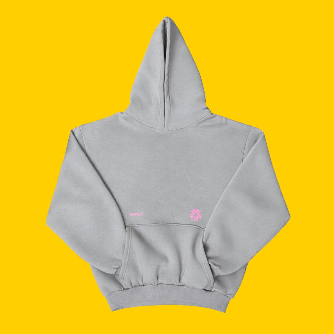 24/7 Boxy Hoodie Grey