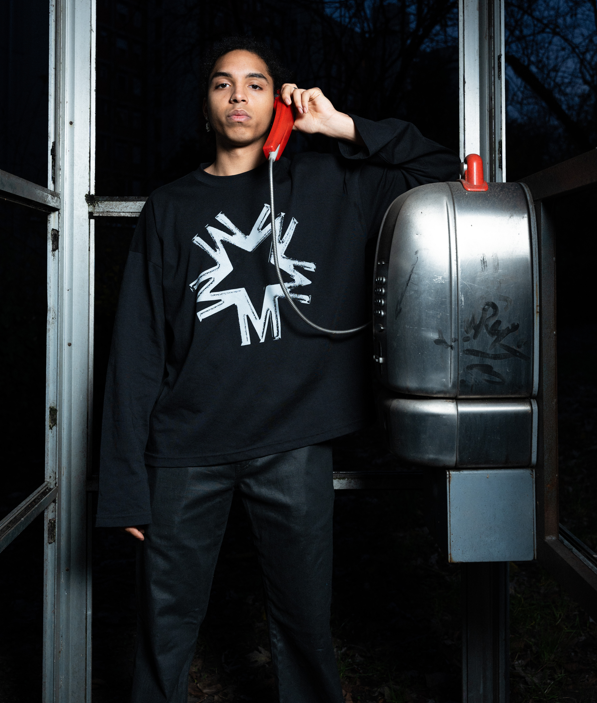 MADSTAR Longsleeve Black