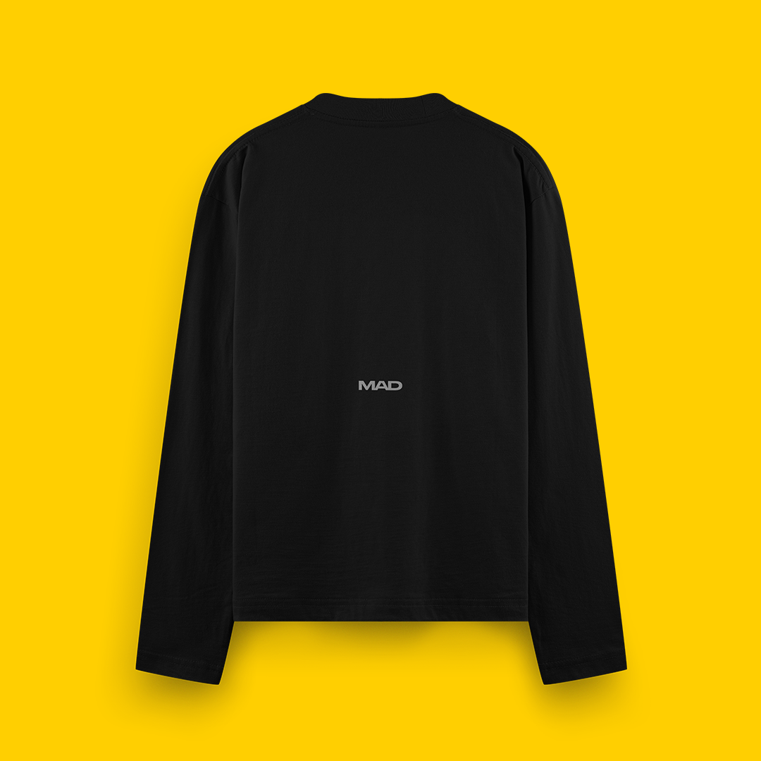 MADSTAR Longsleeve Black