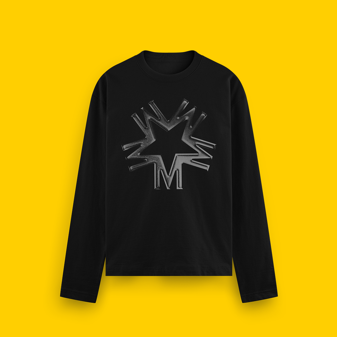 MADSTAR Longsleeve Black