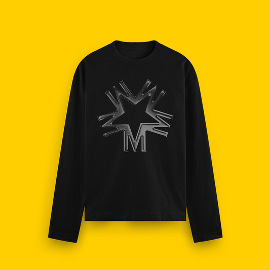 MADSTAR Longsleeve Black