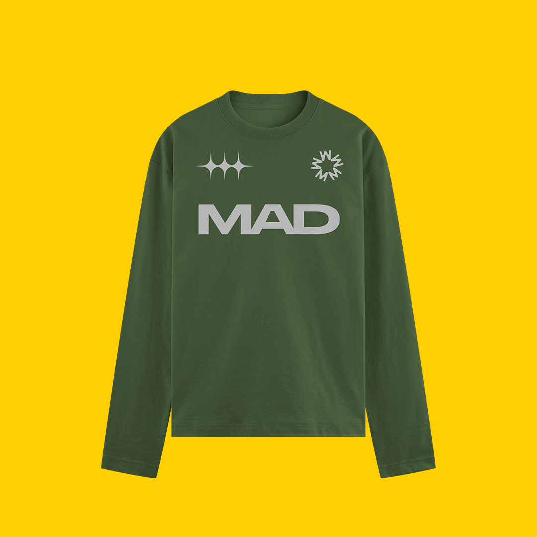 REFLECTIVE MILITARY GREEN - LS